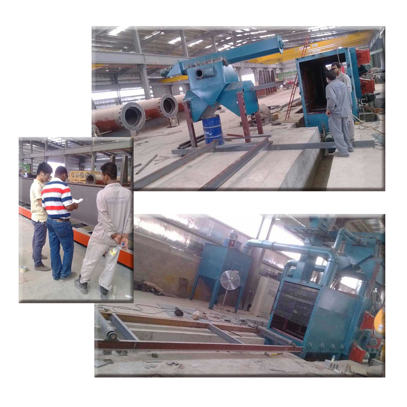 JX Shot Blasting Machine Got Favorable Comment, 2014