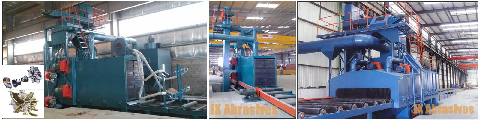 Roller Conveyor Shot Blasting Machine