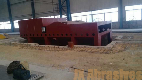 Installation of Steel Plate Blasting Machine