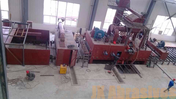 Installation of Steel Plate Blasting Machine