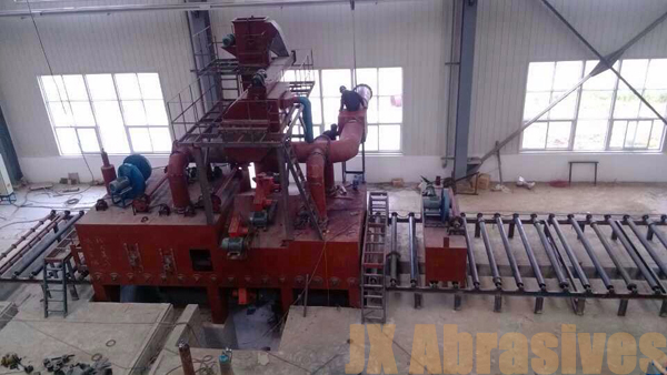 Installation of Steel Plate Blasting Machine