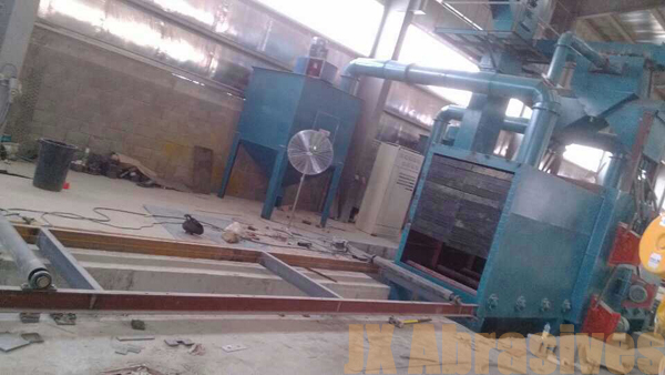 Installation of Steel Structure Blasting Machine